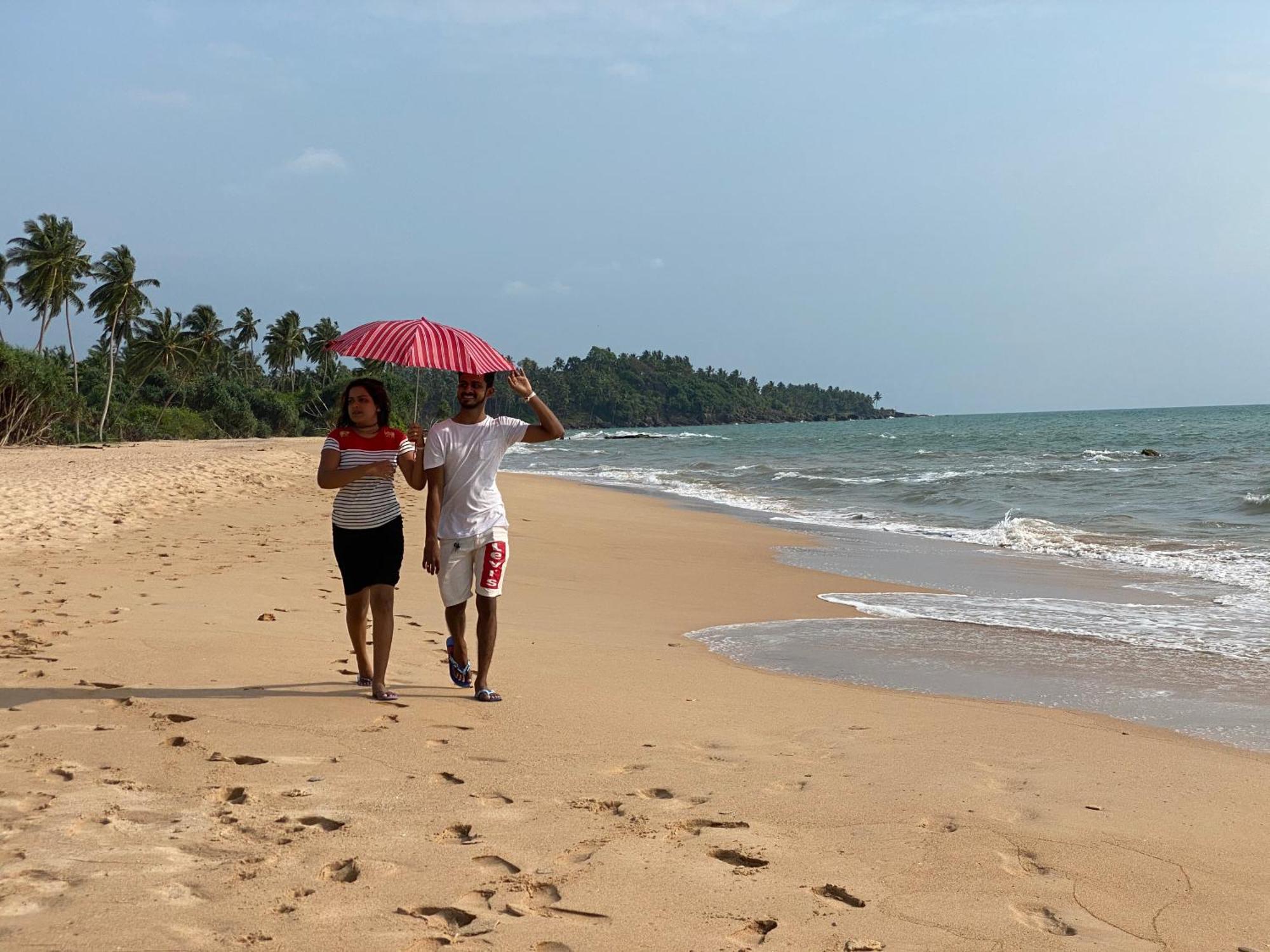 Sri Palms Bed & Breakfast Kosgoda Bagian luar foto