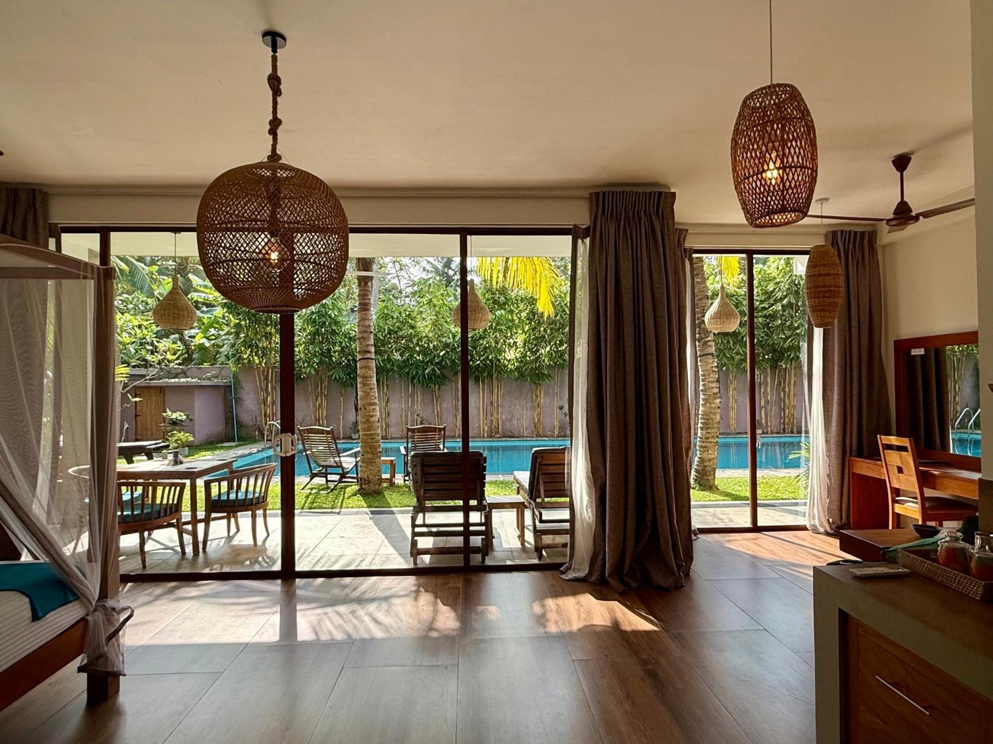 Sri Palms Bed & Breakfast Kosgoda Bagian luar foto
